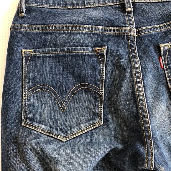Levi's "Hi Rise Skinny" 632 Jeans, Sz 28" - Picture 9 of 13